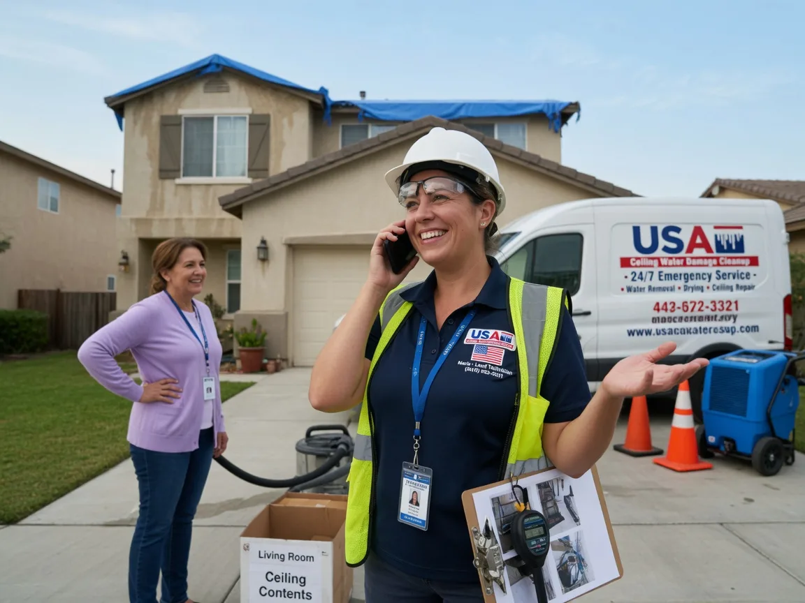 Ceiling Water Damage Restoration Mount Sterling, WI FAQs